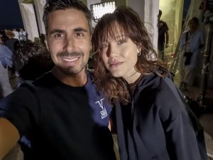 Vincenzo Cutietta con Gabriela Pescio