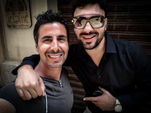Vincenzo Cutietta con Ledri Vula