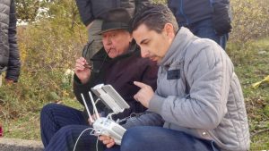 Vincenzo Cutietta con Peter Greenway