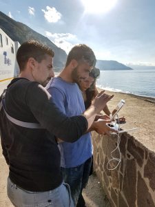 Vsoar con Marco Bocci durante Solo II